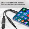 Wicksonline™2 In 1 USB C To 3.5mm Headphone Jack Adapter Type C Charge Audio Aux Adaptor for Ipad xiaomi Samsung S20 Ultra Note 20 10 Huawei