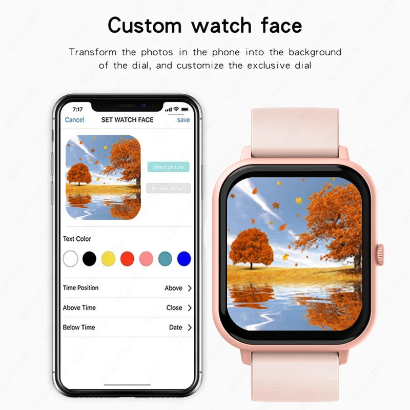 2021 Custom Dial Carbonox Smart Watch With Bluetooth Call For Xiaomi,  Samsung, And Android Phones Mens And Womens Reloj Inteligente Mujer From  On_moving, $39.88